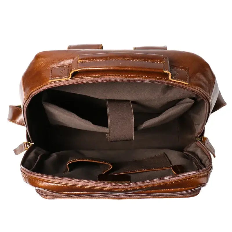 Men’s Leather Backpack – 15 Inch Work & Daily Carry Pack