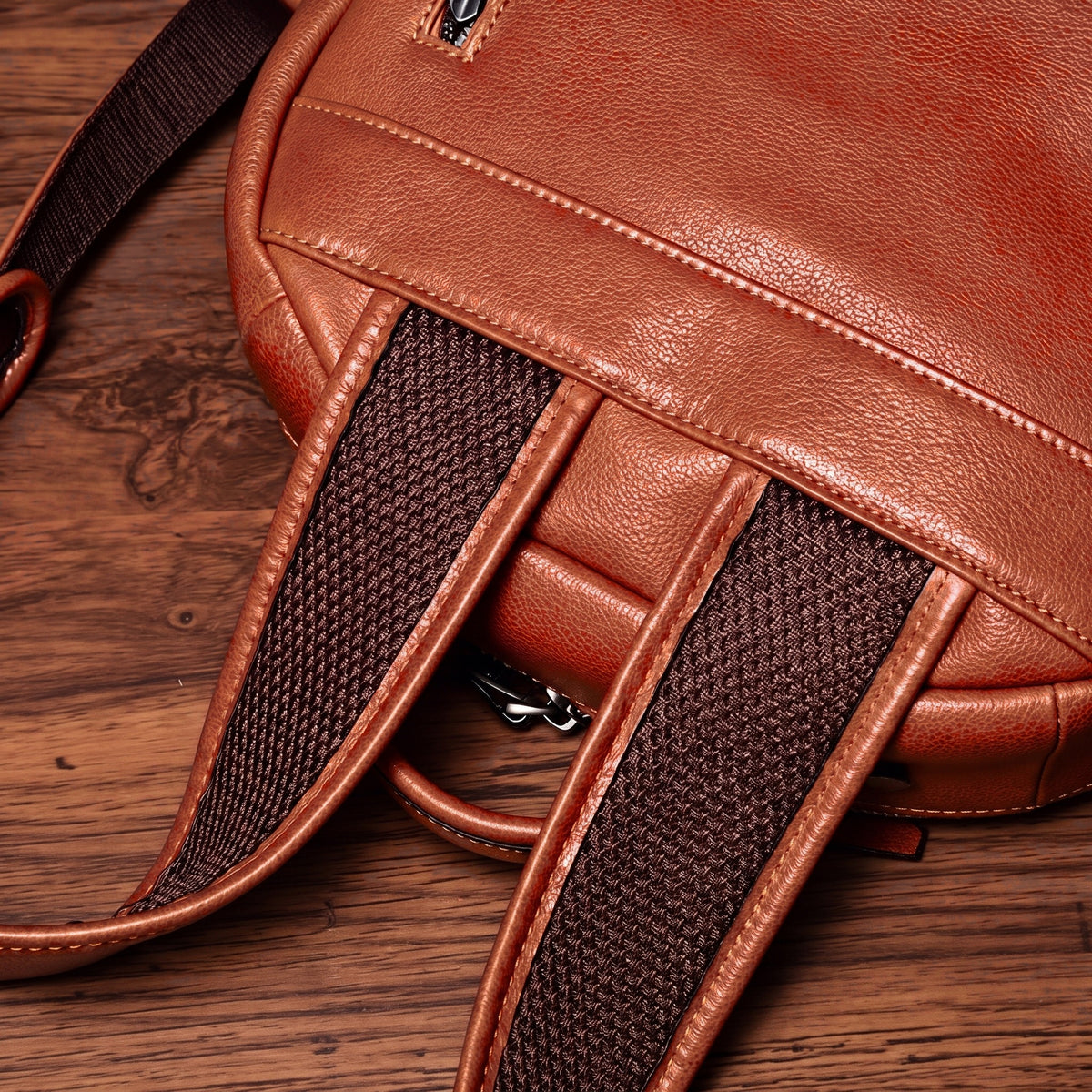 Men’s Leather Work Backpack – 15.6’’ Laptop Carry