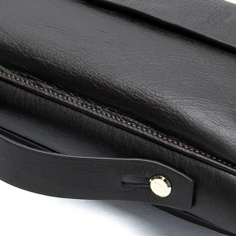Men’s Leather Zip Wallet – Single or Double Zip Clutch