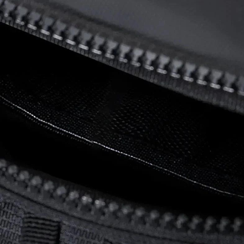 Men’s Nylon Sling Bag - Water-Resistant Chest Bag with Zip Pocket