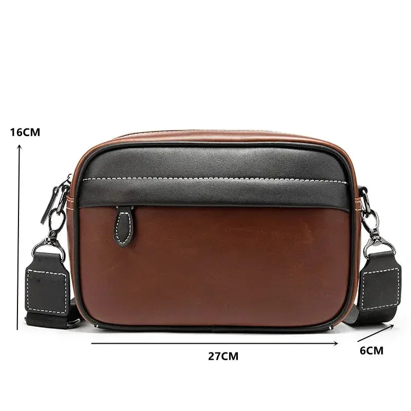 Men’s Rectangular Crossbody Bag – Compact Everyday Carry