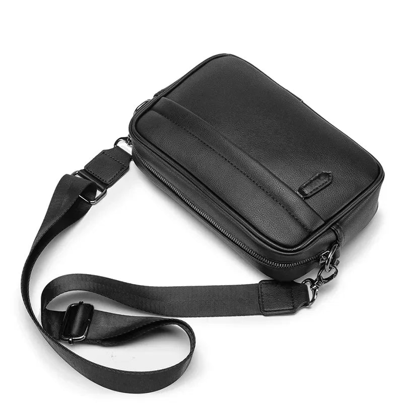 Men’s Rectangular Crossbody Bag – Compact Everyday Carry