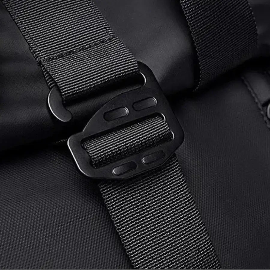 Men’s Roll-Top Backpack – Waterproof Travel & Work Bag