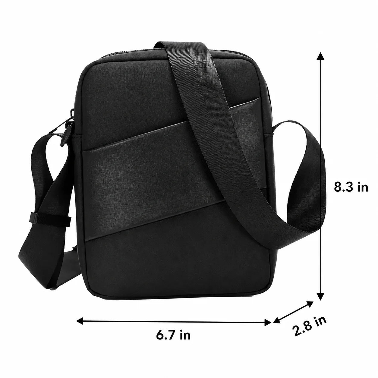 Men’s Small Crossbody Bag - Adjustable Strap Design