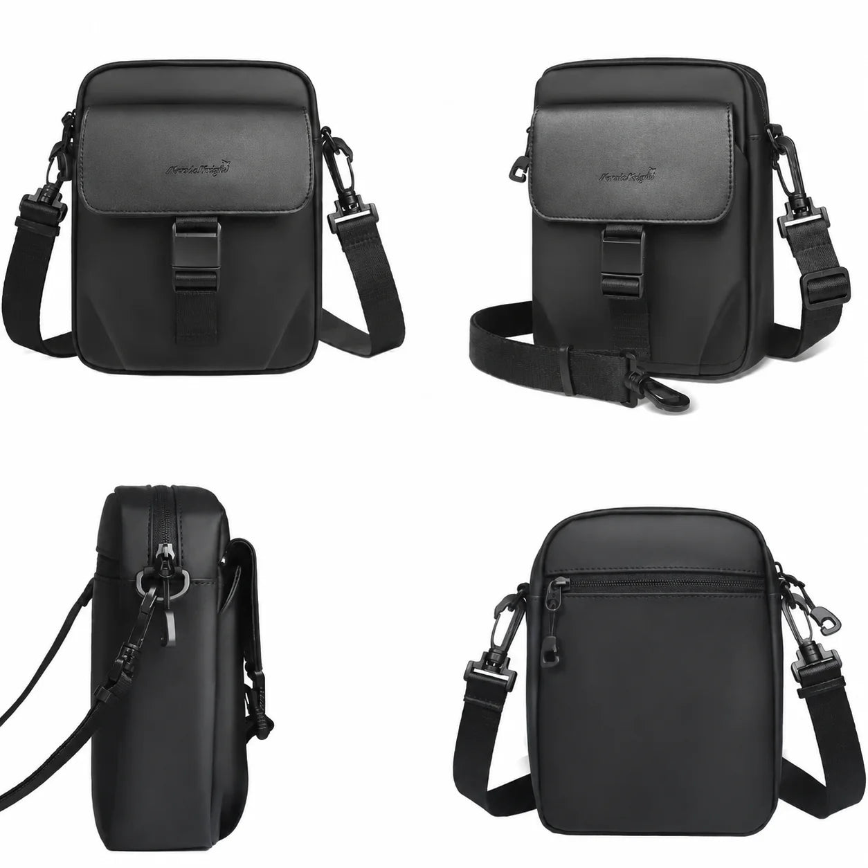 Men’s Small Crossbody Bag - Detachable Strap
