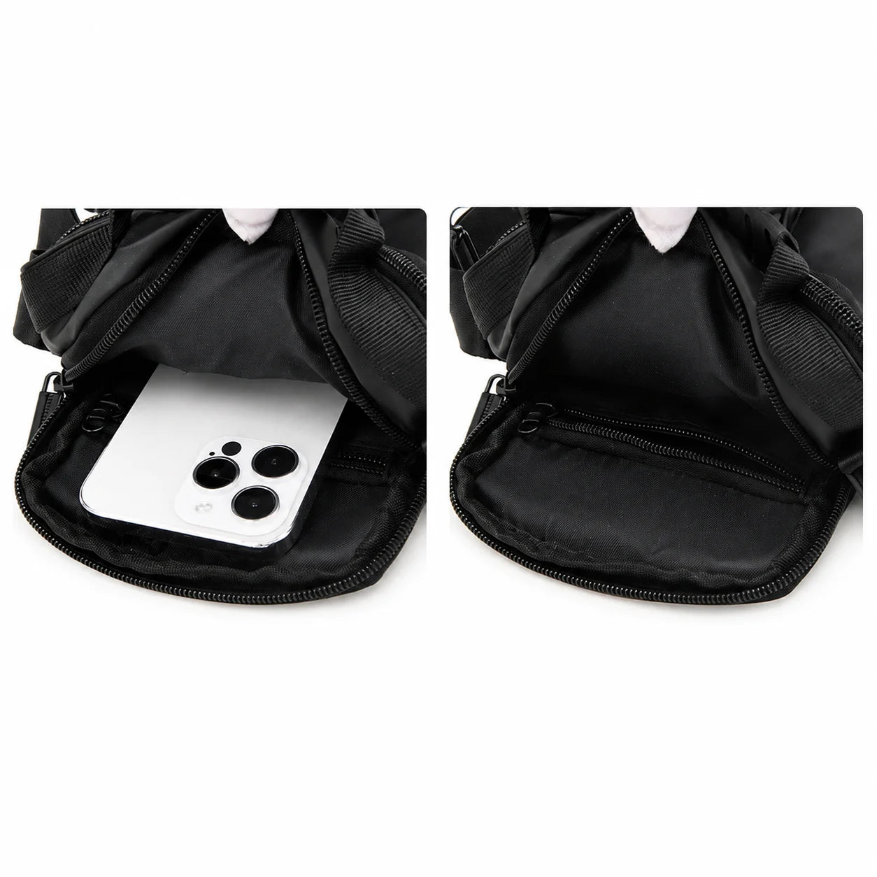 Men’s Small Crossbody Bag - Detachable Strap