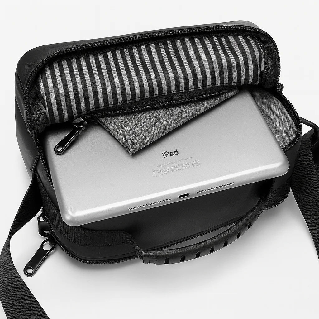 Men’s Small Crossbody Bag - Top Handle Design