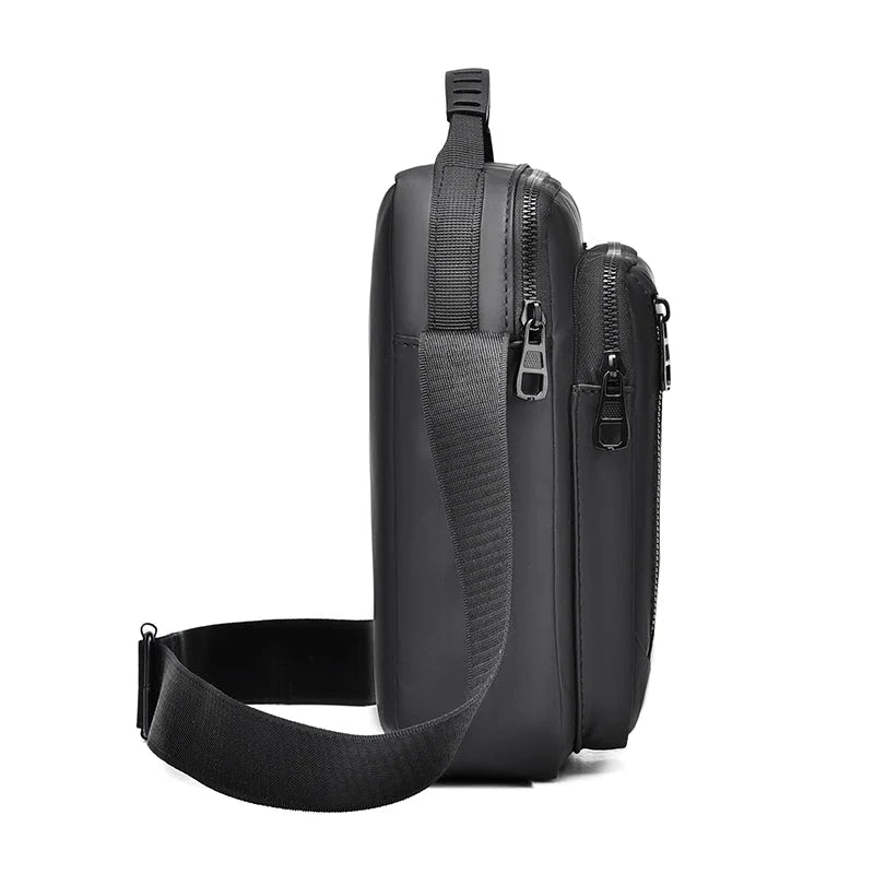 Men’s Small Crossbody Bag - Top Handle Design
