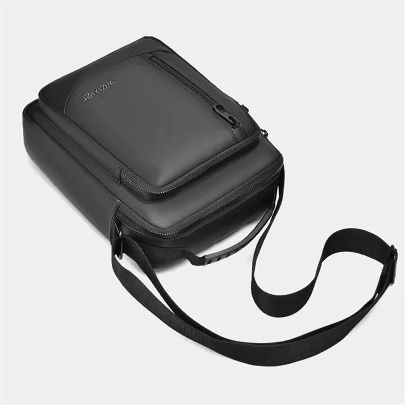 Men’s Small Crossbody Bag - Top Handle Design