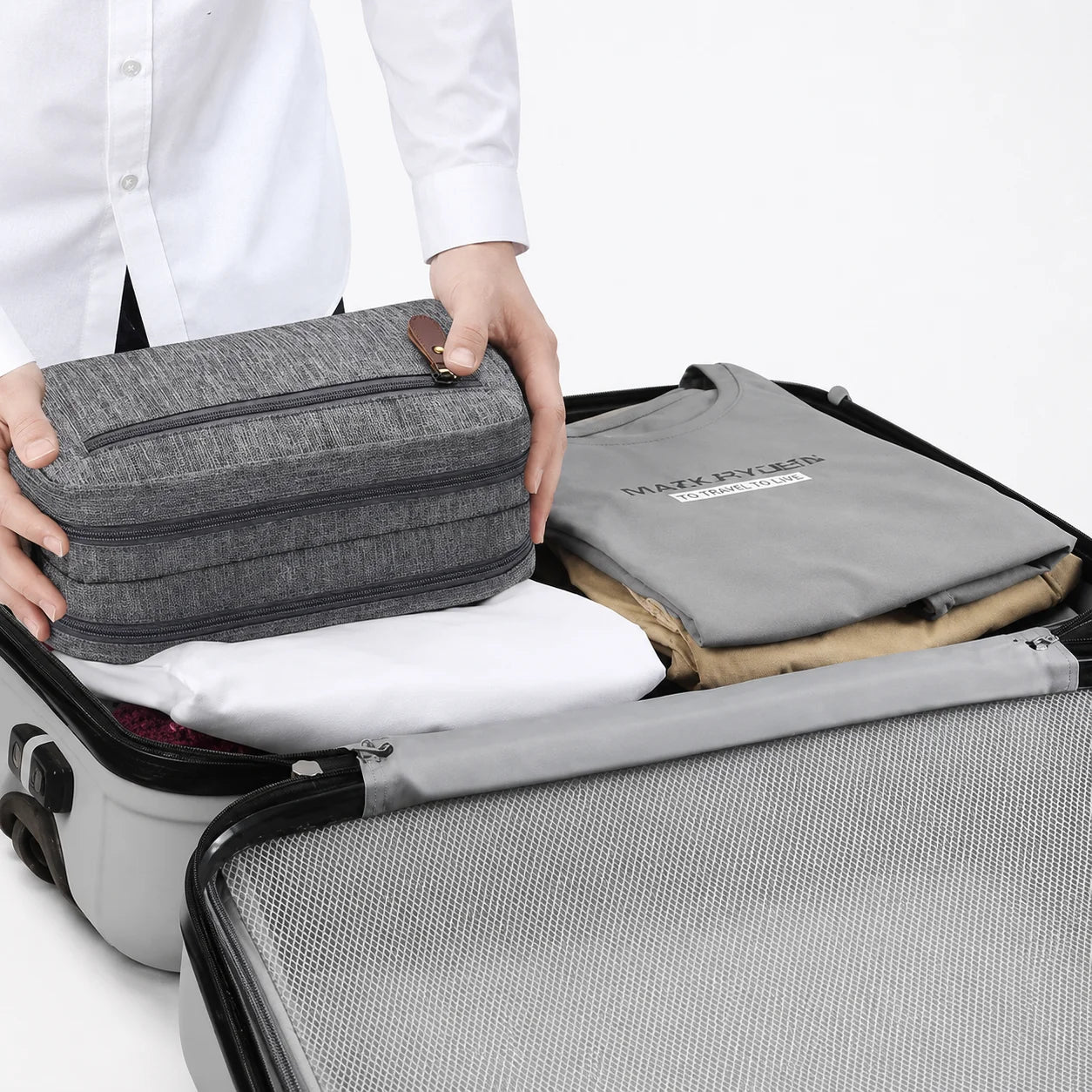Men’s Toiletry Bag - Water-Resistant Travel Organizer