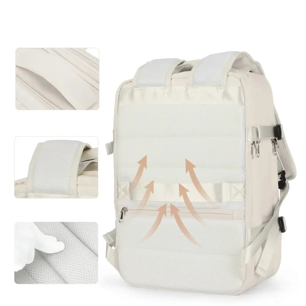 Men’s Travel Backpack – Expandable 28–40L Cabin Carry-On