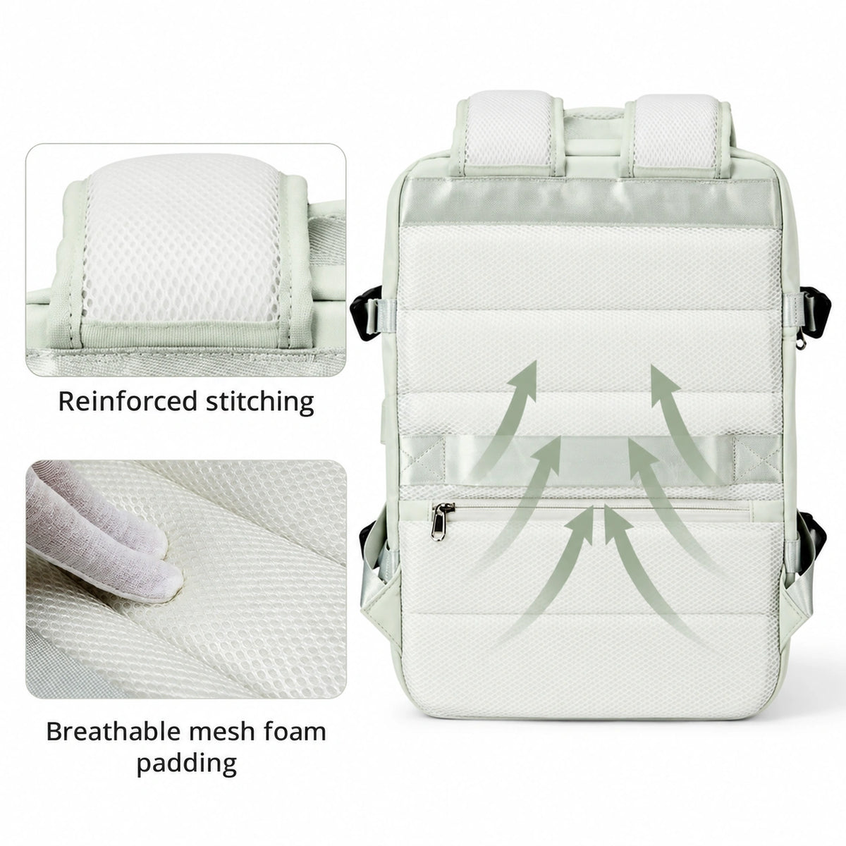Men’s Travel Backpack – Expandable 28–40L Cabin Carry-On