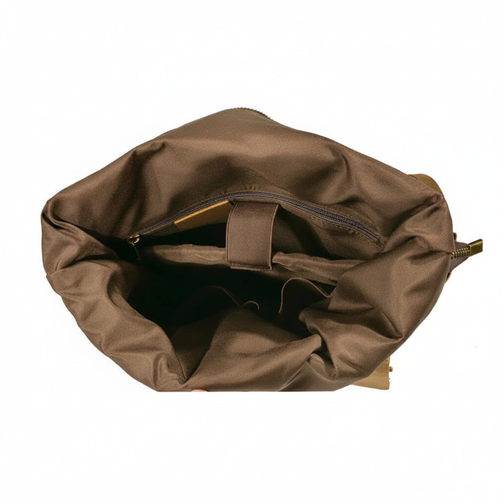 Men’s Waxed Canvas Backpack - Laptop Compartment Rucksack