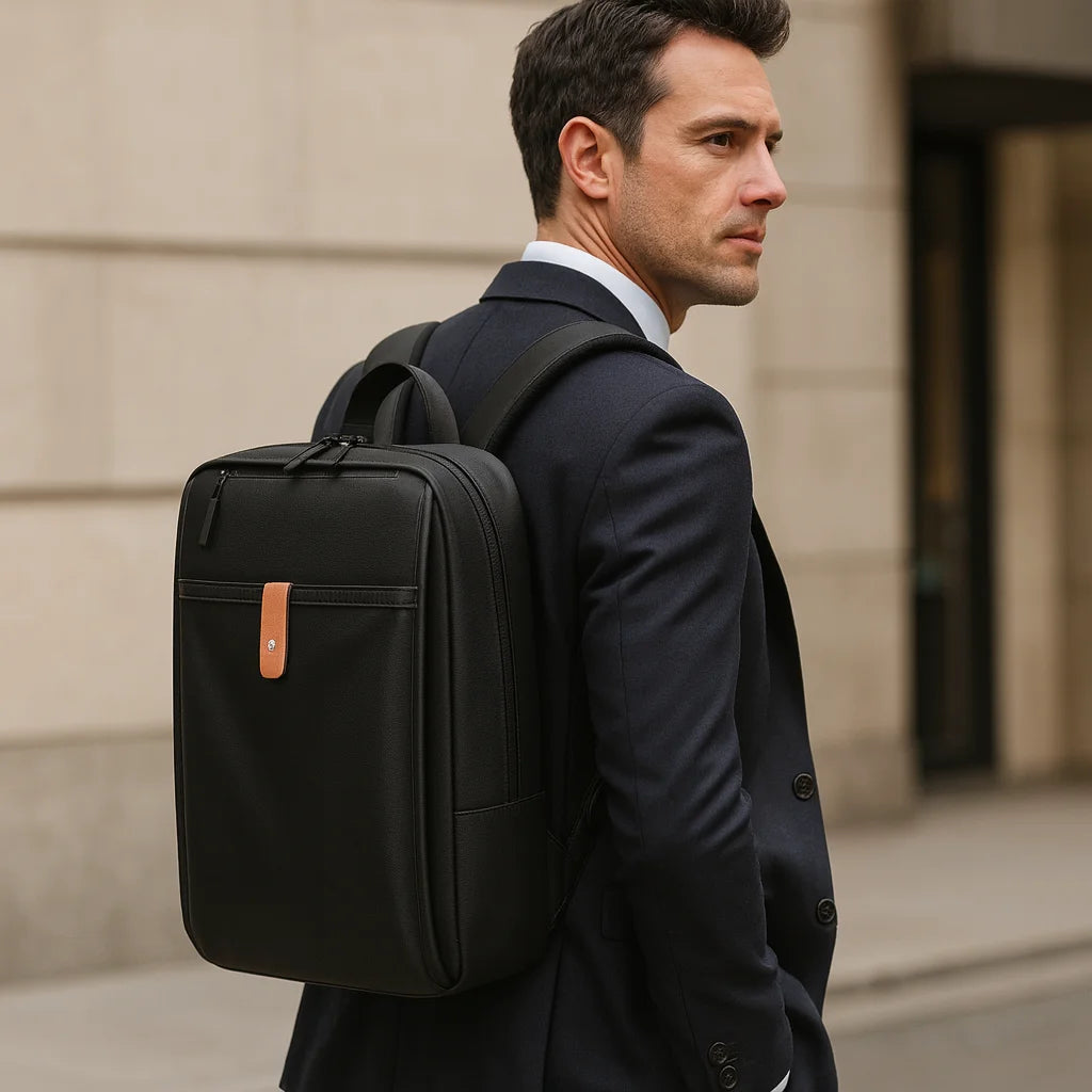 Men’s Work Backpack - Laptop Compartment Daily Bag
