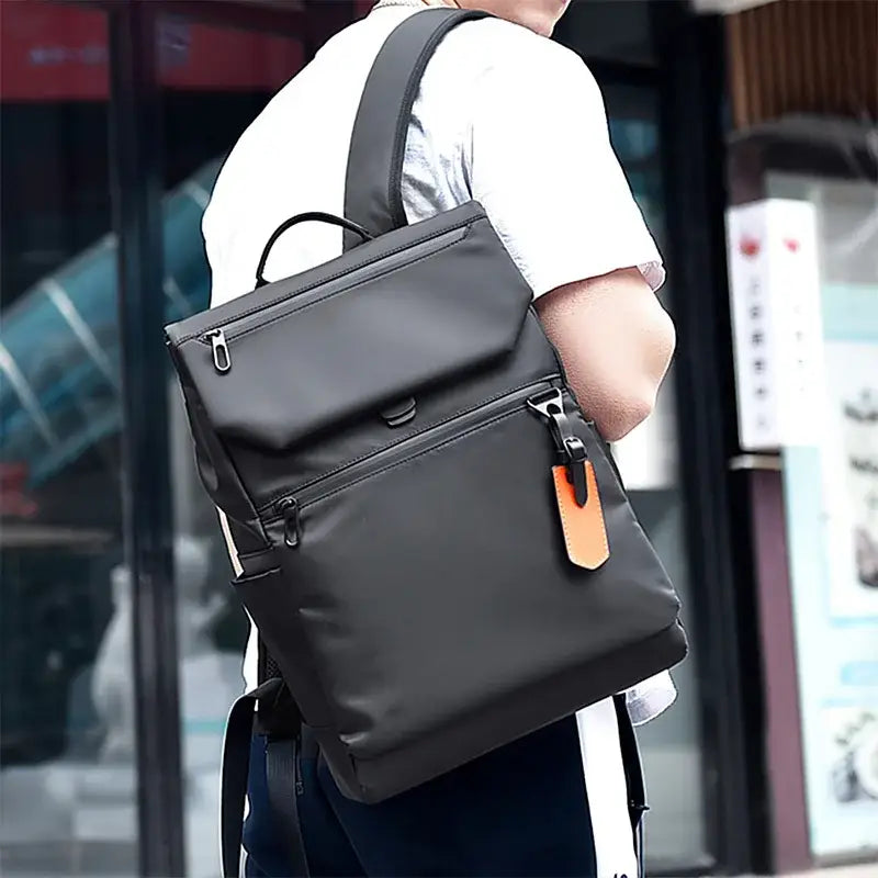 Men’s Work Backpack – USB Charging Laptop Commuter Bag