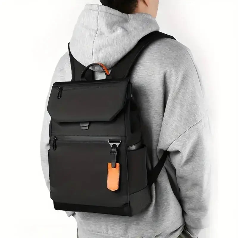Men’s Work Backpack – USB Charging Laptop Commuter Bag