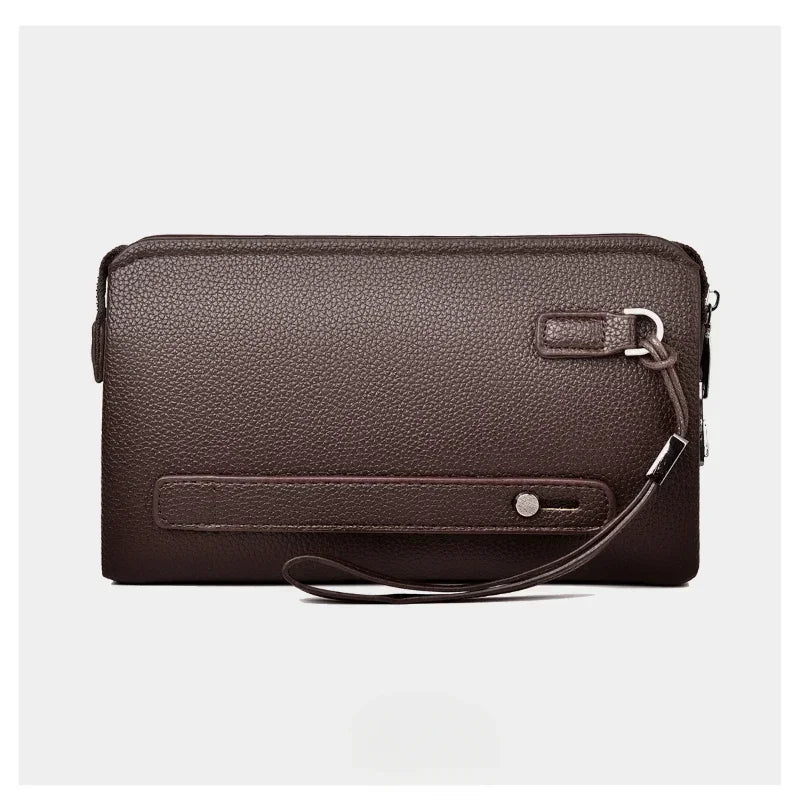 Men’s Zip Around Wallet - Wrist Strap Card Organizer