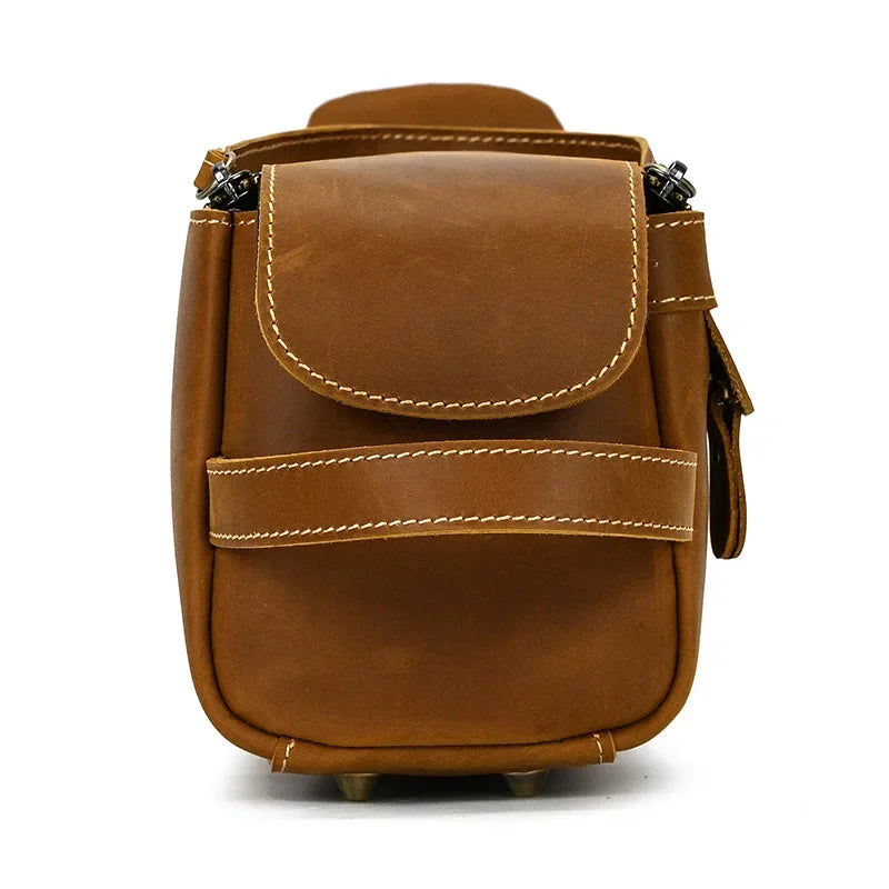 Men’s Leather Dopp Kit - Full-Grain Travel Toiletry Bag