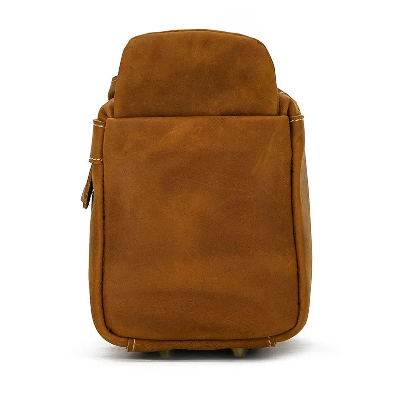 Men’s Leather Dopp Kit - Full-Grain Travel Toiletry Bag