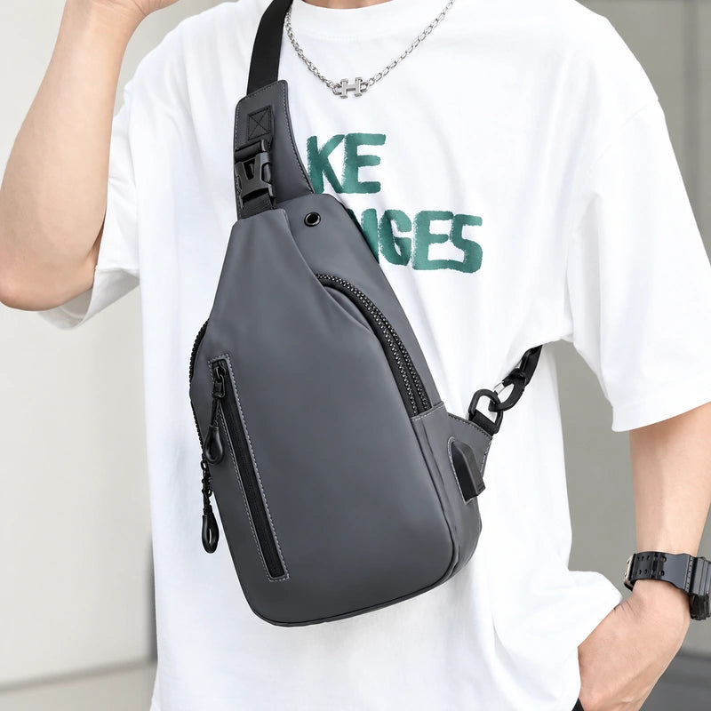 Water resistant Sling Bag – Compact for Commute & Travel Essentials
