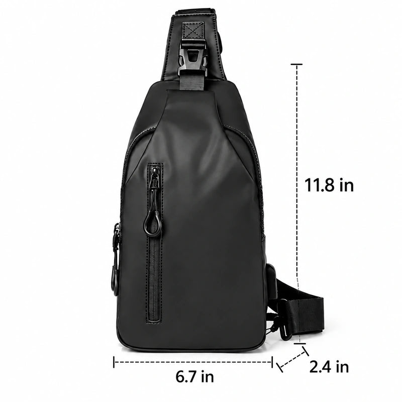 Water resistant Sling Bag – Compact for Commute & Travel Essentials