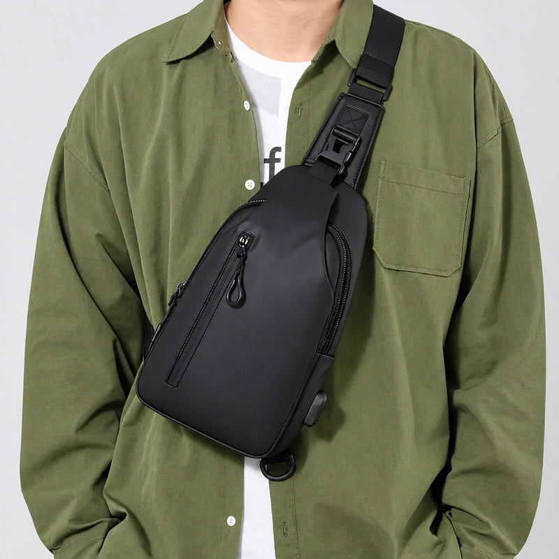 Water resistant Sling Bag – Compact for Commute & Travel Essentials