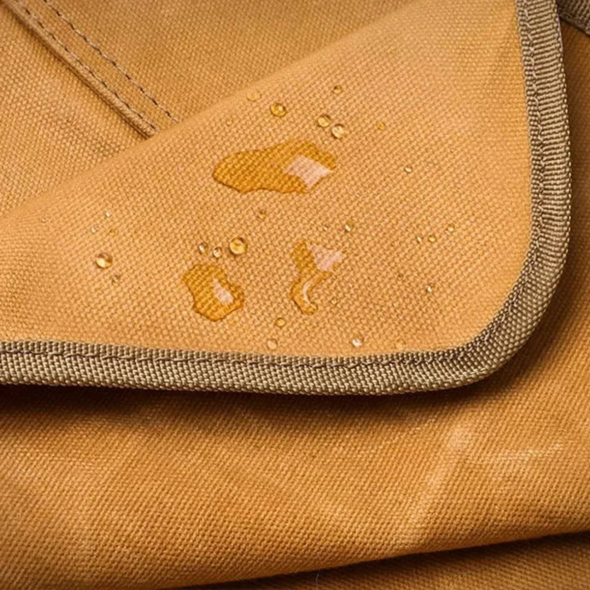 Waxed Canvas Work Apron Heavy Duty with 9 Tool Pockets